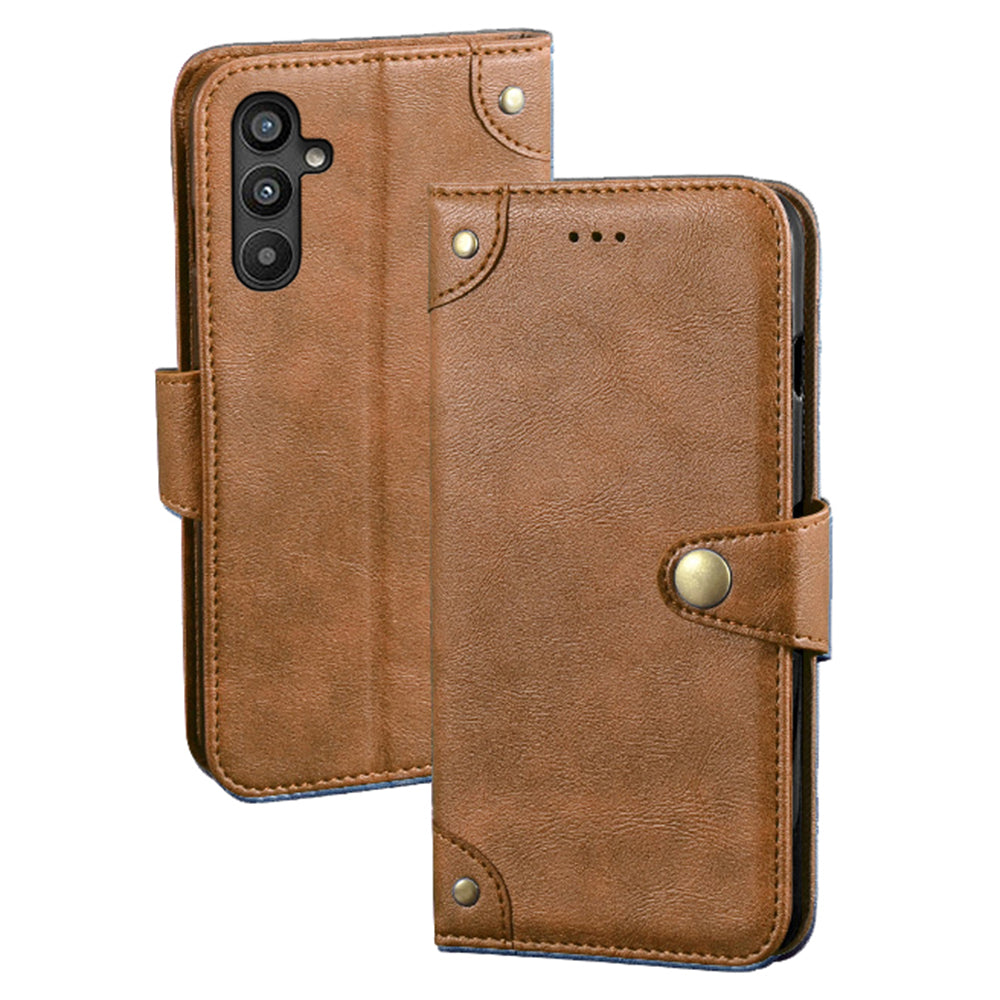 IDEWEI Protective Phone Case For Samsung Galaxy A34 5G Flip Leather Wallet Stand Cell Phone Cover IDEWEI Protective Phone Case For Samsung Galaxy A34 5G Flip Leather Wallet Stand Cell Phone Cover